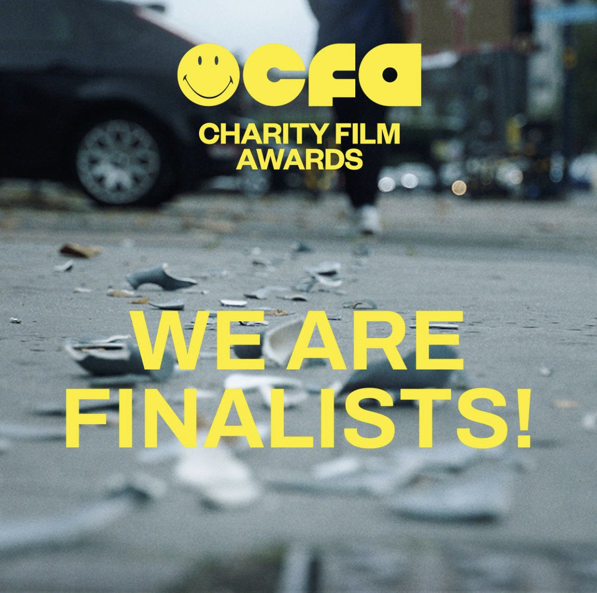 WE ARE FINALISTS!! In the Smiley Charity Film Awards 2024.
A huge thank you to everyone who voted and supported this film, we can't thank you enough!!
@smileycfa #cfa24 #charityfilm 
Watch our film: oneinfour.org.uk