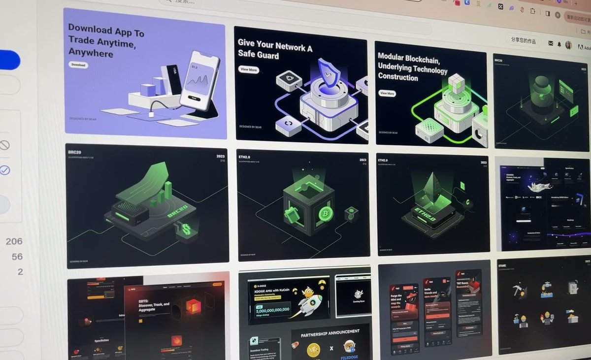 TG_Dodomis's tweet image. 项目合集
#区块链技术
#Ui设计
#产品开发