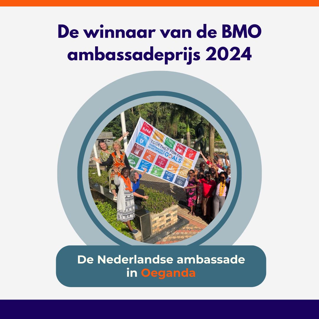 NLinUganda's tweet photo. This week @NLinUganda received the #BMOEmbassyAward for #HumanRights🌟

The Embassy is incredibly grateful for this recognition of the strong and excellent #partnership between #civilsocietyorganisations and the Embassy. We will continue to promote human rights together!💪 https://t.co/fEsip199IH