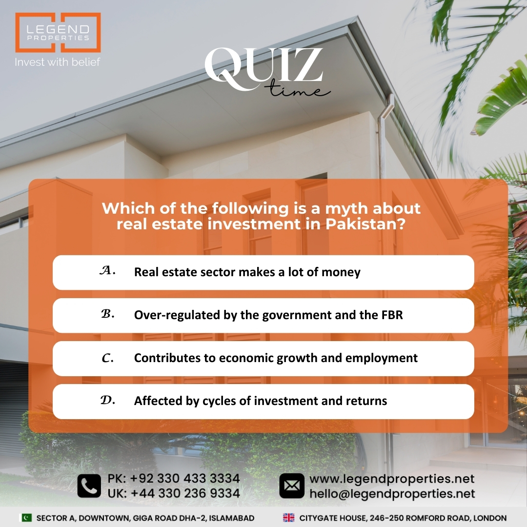 lgendproperties's tweet photo. Fact or Fiction? Real estate edition! 

🔗https://t.co/hO9oKezeTu

✉️ hello@legendproperties.net

📞+92 330 433 3334 / +44 330 433 3334
#RealEstateQuiz #investmentmyths https://t.co/LW4hOyMjpR