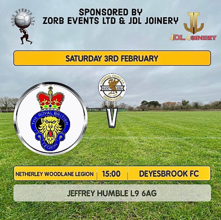 WoodlaneFc's tweet photo. Back to league business tomrorow as we take on Deyesbrook β½οΈ
π @DeysbrookFC1
π Jeffrey Humble L9 6AG
β±οΈ 3PM KO
π @LCPL2012 Division 1
#ForzaWoodlane #UpTheLeg https://t.co/5aMMqUmo6X