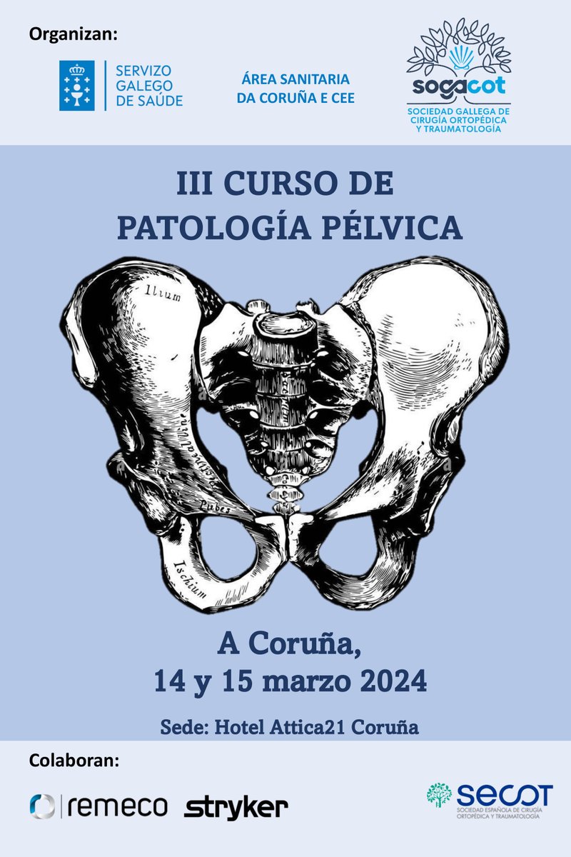 III Curso de Patología Pélvica Más info 📷 bit.ly/42rM3zW