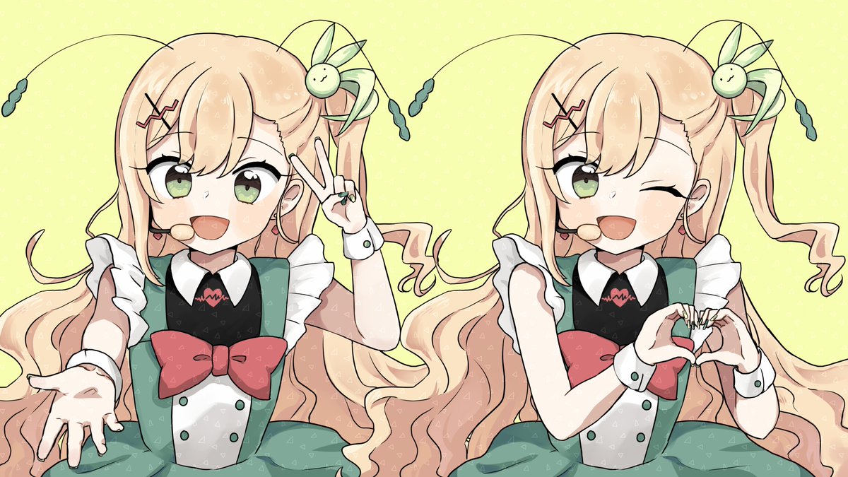 「예전에 작업했던 (아마 일부만 공개됐던) 달콩님 그림이에요~」|사미のイラスト