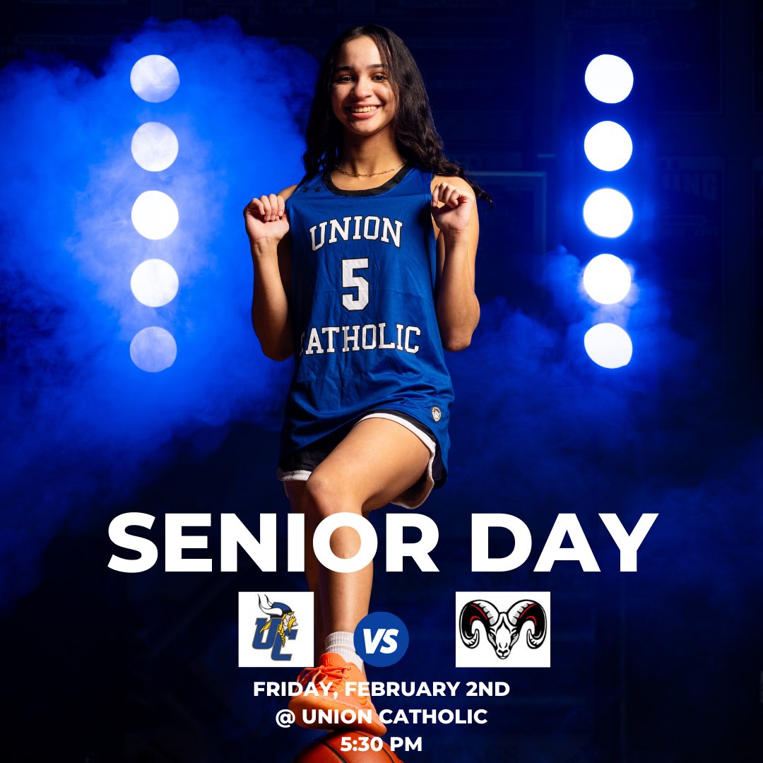 Today we celebrate our Chloe!! 💙🤍

🆚️ Roselle
🗓 Friday, February 2nd
⏰️ 5:30 PM
📍Union Catholic 
📺 youtube.com/@UnionCatholic…