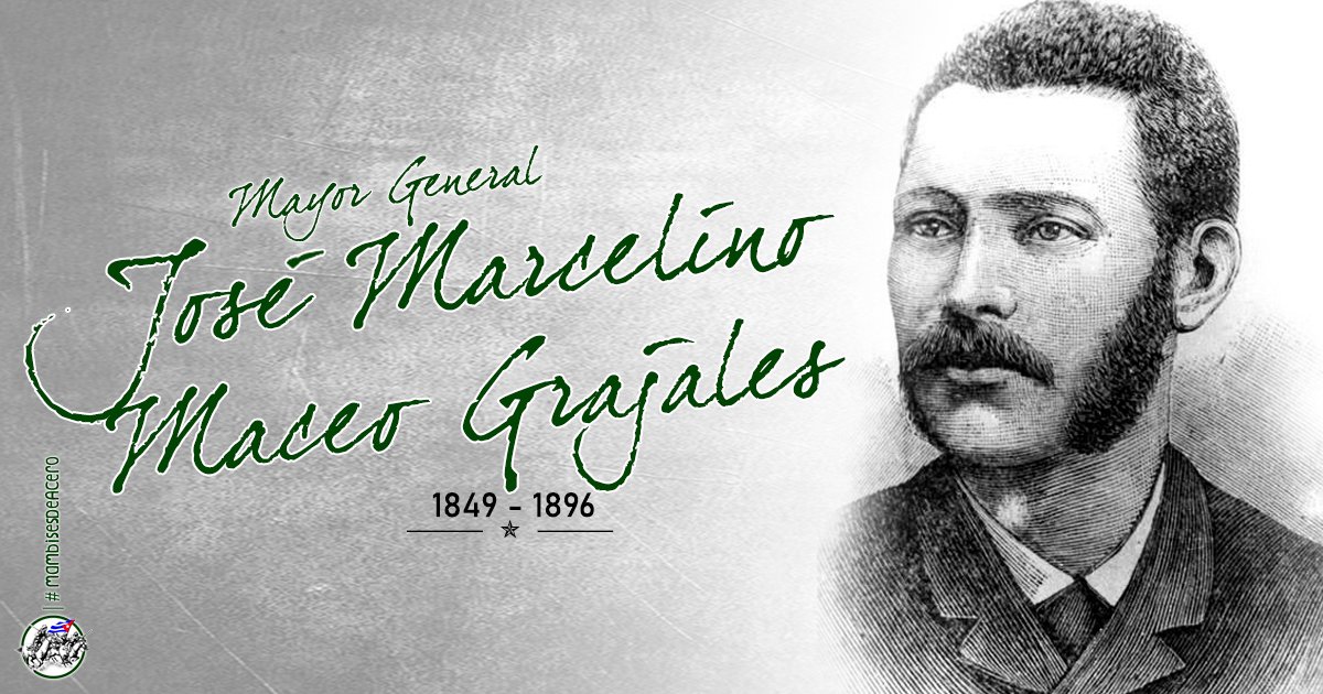 José Martí lo llamó: “Dios de la Guerra”, y Máximo Gómez dijo de él: “Pocos cubanos he conocido más libre, más trabajador, más valiente, y más resuelto, ninguno”. Por su bravura en los campos de batalla le llamaban el 'León de Oriente'. #MambisesDeAcero