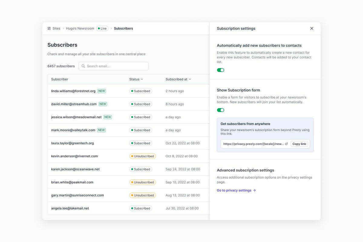 iamhugofelix's tweet photo. Subscribers Settings Panel 🎛️ #uxdesign https://t.co/LHVwKy81FJ
