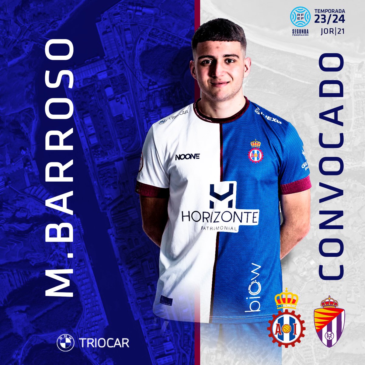 CanteraRAI's tweet photo. 📑 Barroso y Saúl, jugadores del Liga Nacional, entran en la convocatoria del @RealAvilesInd para el partido frente al Valladolid Promesas.

💪 ¡Enhorabuena! https://t.co/jYnKthBZMx