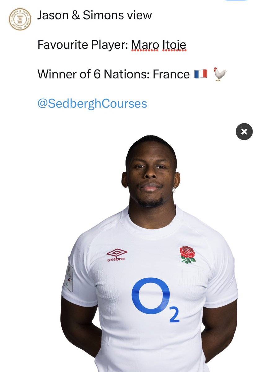 Win a FREE 🏉Rugby Course @SedberghSchool 🏉 with @russellearnshaw @FletcherRugby @riddell07 To Enter • Upload pic of your child’s fave rugby player 🕺 💃 • Predict winner of 6 Nations 🏆 • follow us and tag us in post 🤝 Winner selected at random End date: 25.02.24