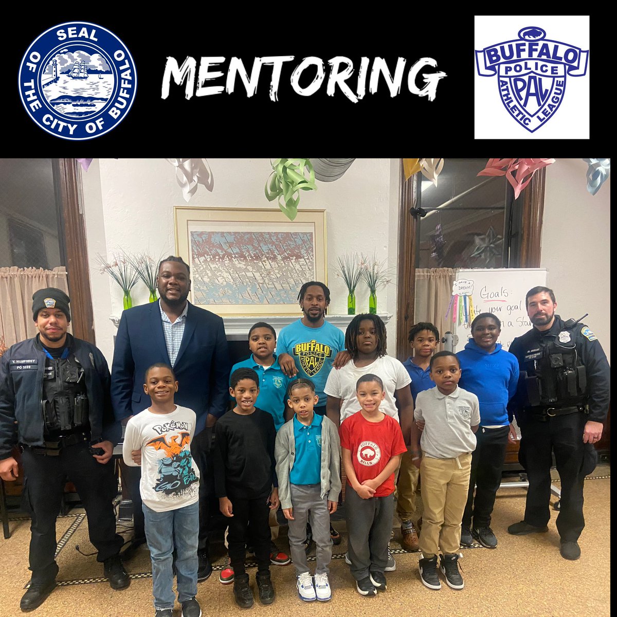 PalBuffalo's tweet image. The City of Buffalo/PAL mentoring session with our young men was amazing! Thank you to our guest speaker Mark Talley for dropping 💎 and supporting our young men! 👏🏾
More info or register here: buffalopal.com/city-of-buffal…  #saveus #ittakesavillage 
#donateanhour #giveback #speaklife