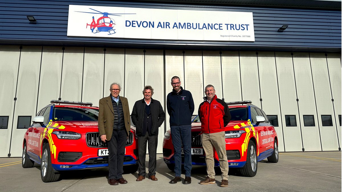 Thanks to a donation of over £95,000 from the HELP Appeal, @devonairamb has launched two new #CriticalCareCars which will strengthen its service and help more people needing urgent pre-hospital care in #Devon.
To find out more: helpappeal.org.uk/devon-air-ambu…