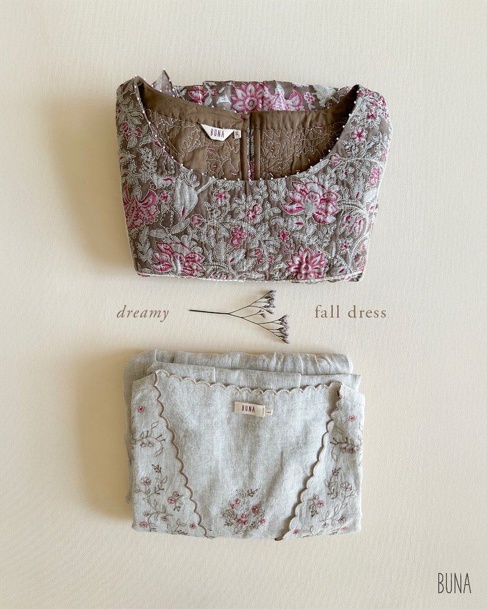 BunaStudio's tweet image. Our favourite fall dresses that mirror the ever-changing winter landscape 🌾

bunastudio.com/collections/Li…

#Buna #BunaStudio #LightnessofBeing #FloralDresses #embroidery #Falldresses