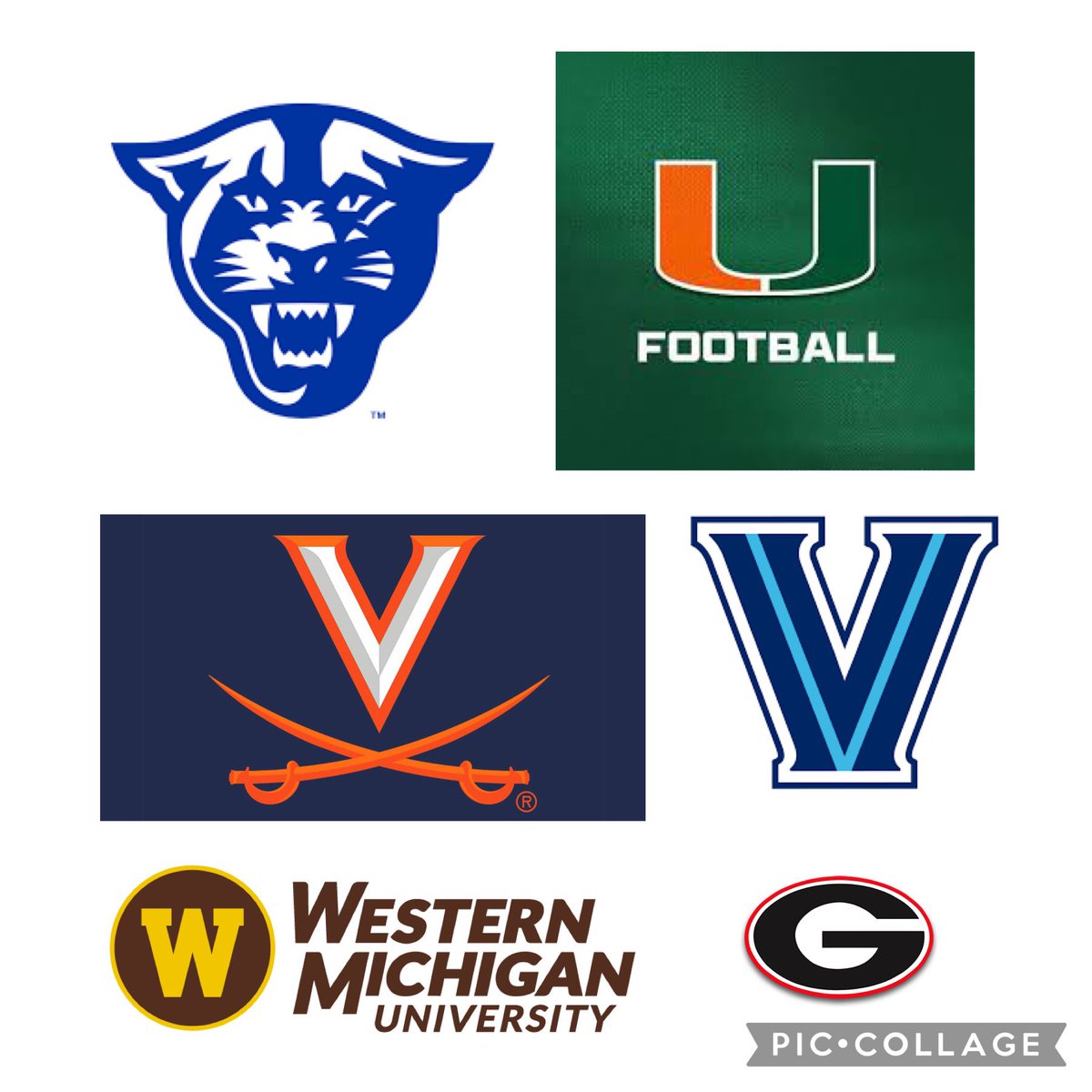 We at @MV_Athletics truly appreciate the following schools for stopping by to check on our student- athletes. #IAmAMustang