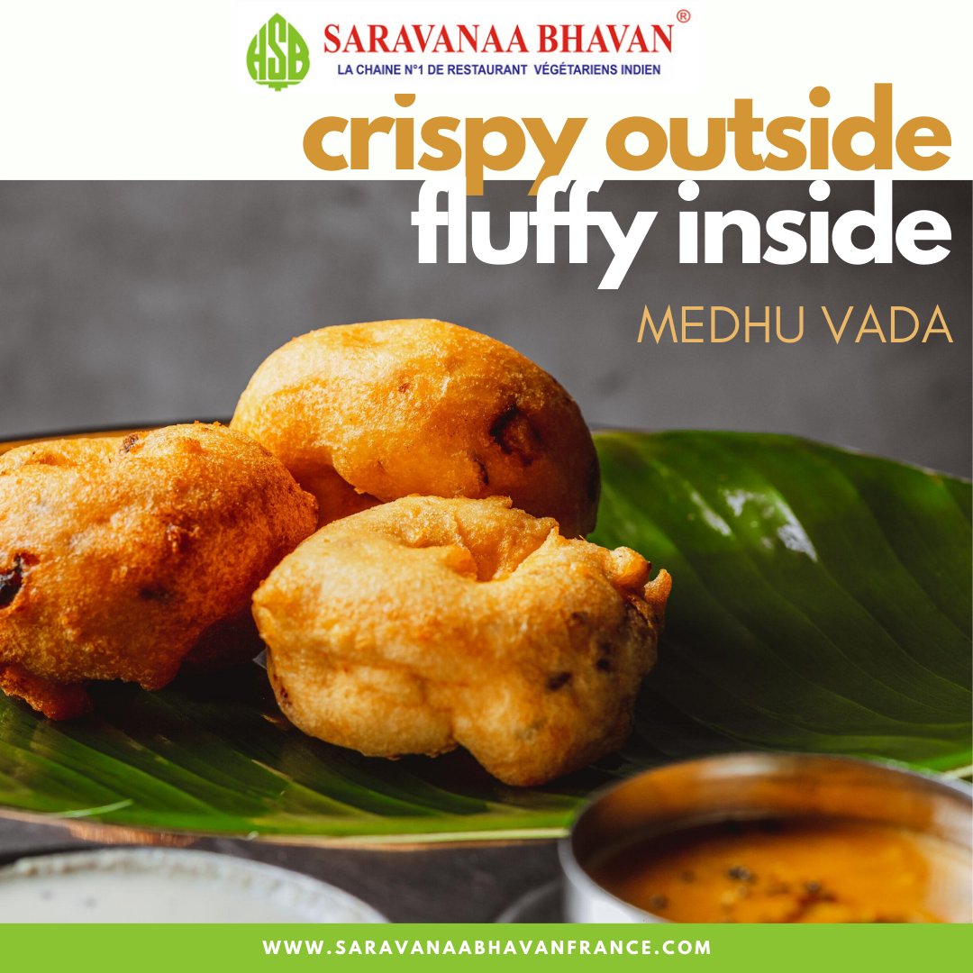 Crunchy bites of joy: Medhu Vada edition! Golden-fried perfection that's crispy on the outside, fluffy on the inside. Dip into a world of South Indian flavors. Pure bliss in every bite! 🍘✨
 #CrispyIndulgence #SouthIndianFlavors