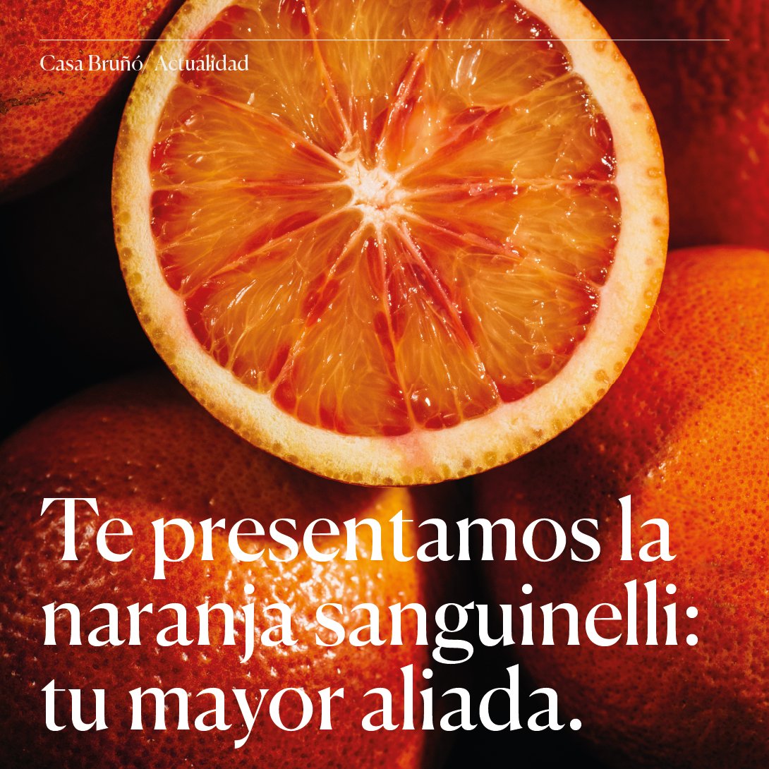 La naranja sanguinelli aterriza más fuerte que nunca. Se trata de una naranja que destaca por su sabor dulce y textura suave. Una variación indispensable para estar en tu mesa este invierno. Descubre más sobre ella en nuestro artículo:

frutasbruno.com/la-naranja-san…