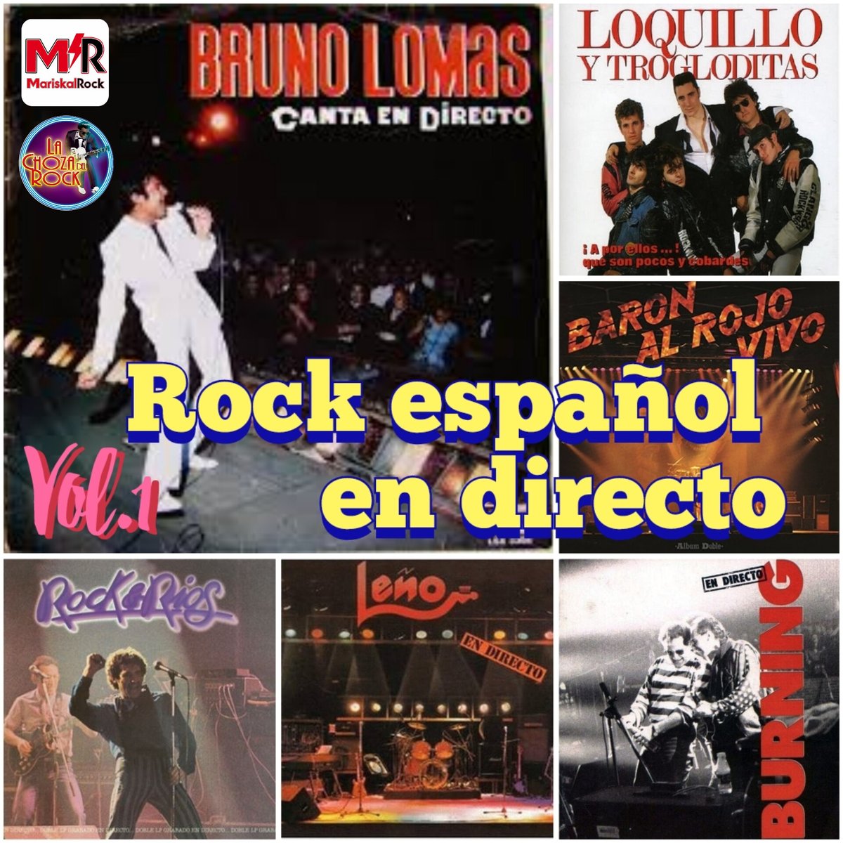 🎸 A las 16h en @mariskalrock continuamos con el mes del #rockespañol, y lo hacemos repasando los mejores discos #endirecto de nuestro #rock. #MiguelRíos, #Leño, #Burning, #Loquillo, #BrunoLomas y #BarónRojo ponen la música al #viernes tarde. ¡No os lo perdáis, y dadle al ❤️