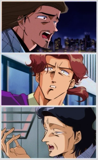 #創作脳内アニメスクショ大会 
昔のOVA風 