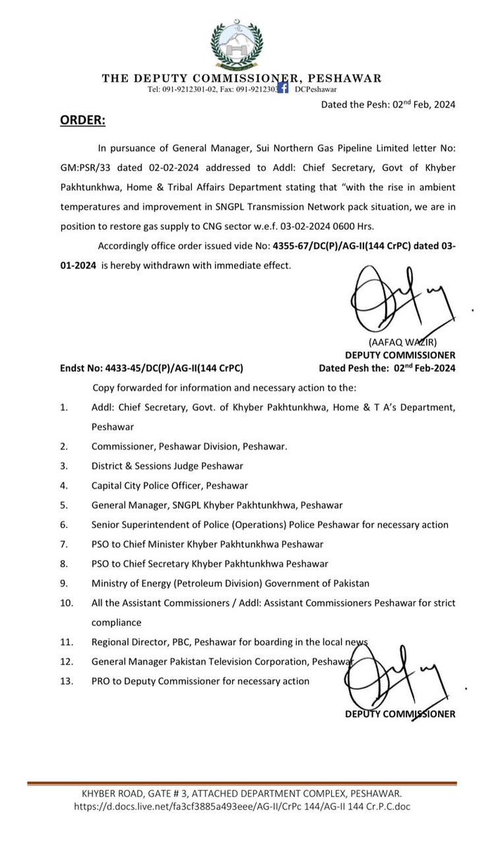 Good news for CNG Consumers! 📣 
#DCPVTF #DistrictAdministration