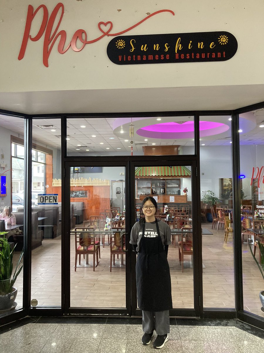 Pho Sunshine-2999 Payne Ave. Cleveland During my visit, staff member Anh Nguyen graciously shared information about the restaurant, which is celebrating its 1-yr anniversary today. Anh mentioned that there is a promotion this week for diners – a 40% discount for the celebration.