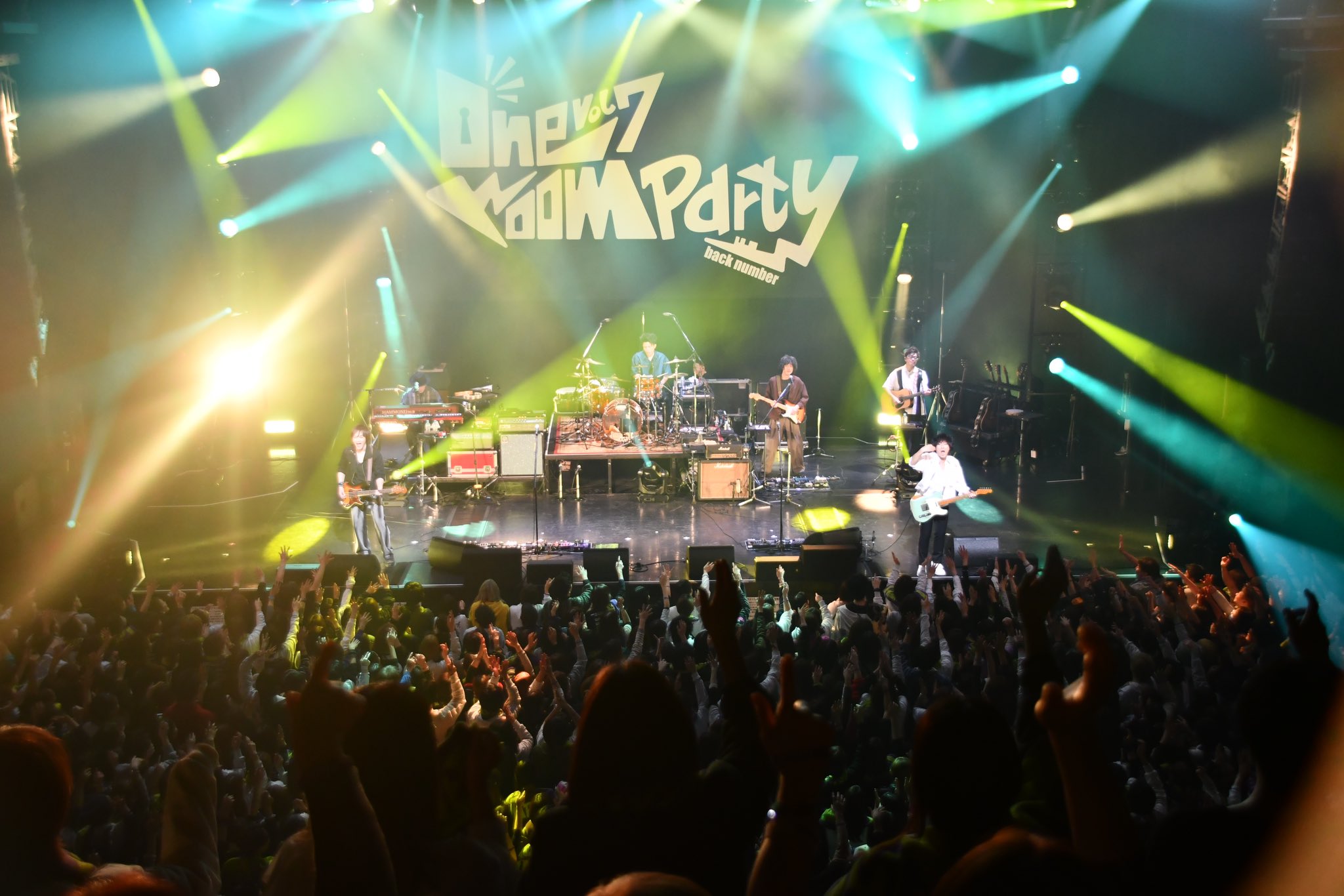 BACK NUMBER - backnumber one room party vol.7パーカー BACK NUMBER - backnumber one room party vol.7パーカーの通販