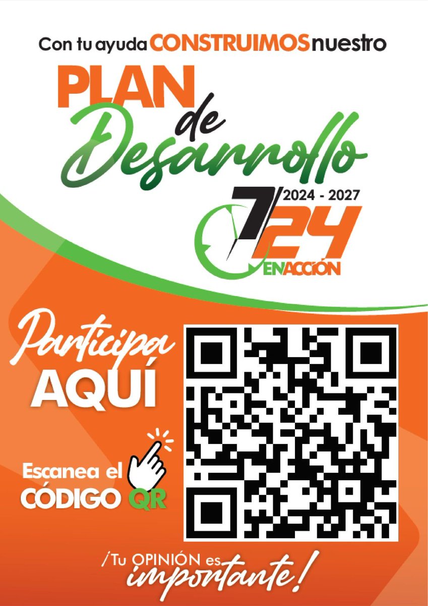 Del 5 al 11 de febrero se adelantarán las mesas sectoriales para la formulación del Plan de Desarrollo de #Chía.
Mesas territoriales, encuestadores y código QR.
chia-cundinamarca.gov.co/.../el-plan-de…...