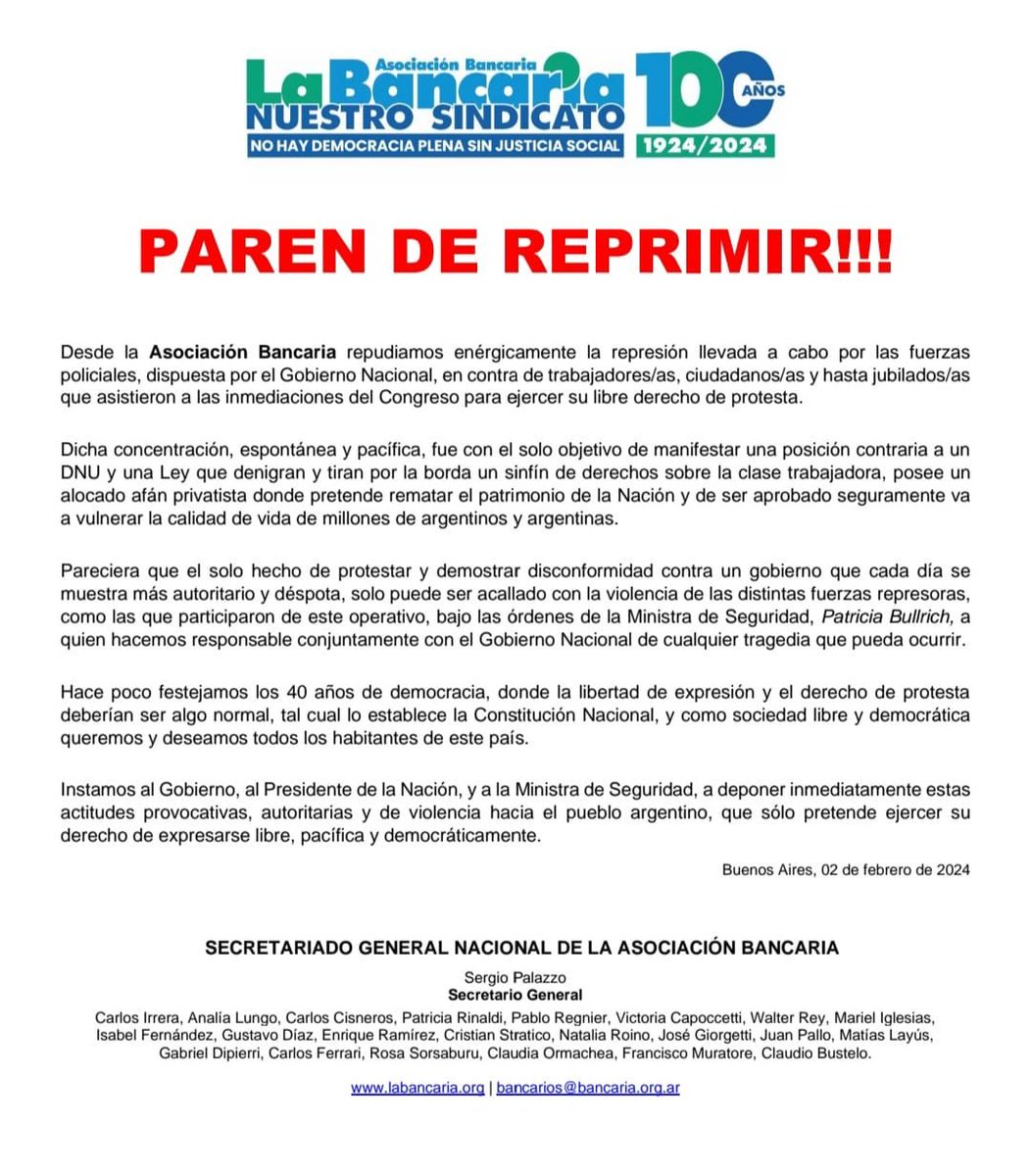 emdbna's tweet photo. #NoALaLeyÓmnibus https://t.co/y8B3rCq9fB