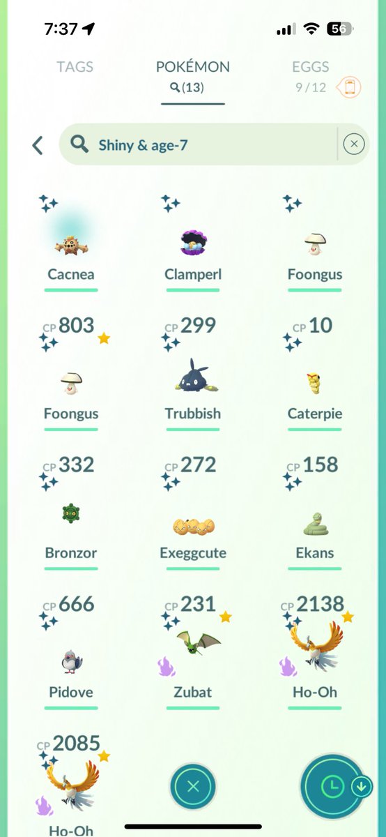 ItsPaulWithAnR1's tweet photo. My shiny haul from taken treasures/team rocket takeover event..

#ShinyPokemon #PokemonGOApp 
#TeamRocket #PokemonGo #TeamMystic #ShinyShadowPokemon
#Pokemon https://t.co/70TZpJWfpL