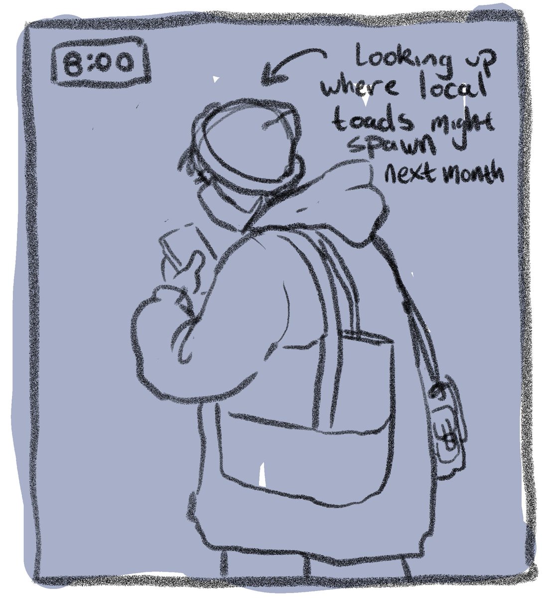 Then I got maudlin #hourlycomicday 