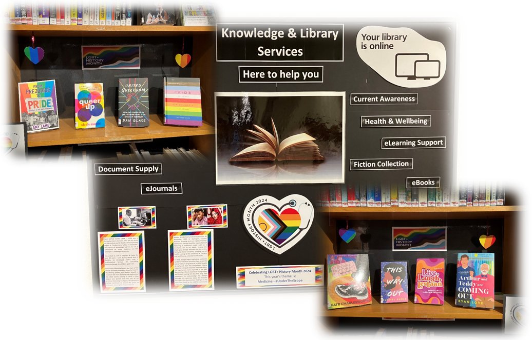 WVT Knowledge & Library Services (@wvtlibrary) on Twitter photo It's #LGBTplusHistoryMonth and the theme is #UnderTheScope, celebrating the contributions of LGBT+ individuals in medicine and healthcare over the many years. <a href="/NHSC_LGBTQ/">Health and Care LGBTQ+ Leaders Network</a> <a href="/NHSE_Diversity/">Diversity & Inclusion</a> It's #LGBTplusHistoryMonth and the theme is #UnderTheScope, celebrating the contributions of LGBT+ individuals in medicine and healthcare over the many years. <a href="/NHSC_LGBTQ/">Health and Care LGBTQ+ Leaders Network</a> <a href="/NHSE_Diversity/">Diversity & Inclusion</a>