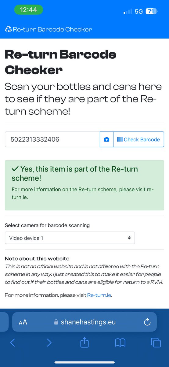 Cleaned this up a little, still very crude but does the job. Feel free to use/share:

shanehastings.eu/re-turn/

#return #ireland