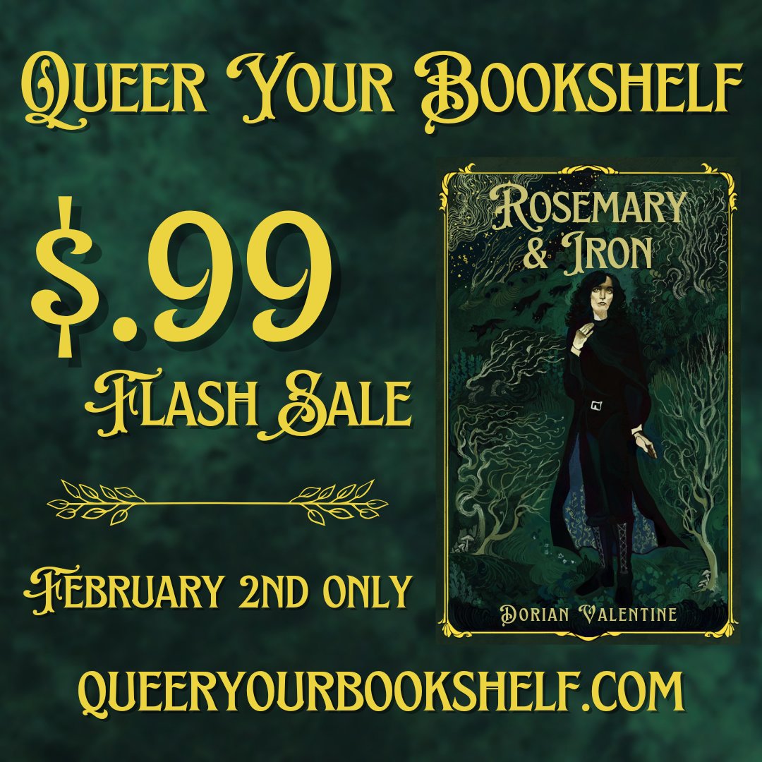 __DorianV's tweet photo. Rosemary &amp; Iron and over 300+ books are on sale today for $0.99! Check them out 👀🖤 https://t.co/qqDP1UNHZh