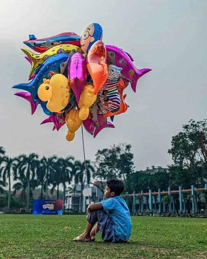 বাস্তবতা বড়ই নিষ্ঠুর দায়িত্ব যখন কাঁদে পড়ে 
 তখন কোমল হাত গুলোও শক্ত হয়ে যায় ।