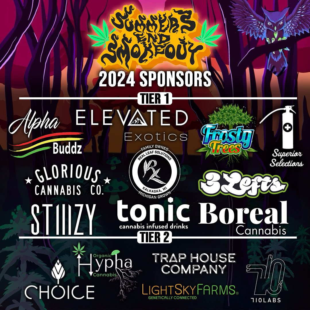 Shoutout to our newly added partners and sponsors! With their help, we’ll have the best party in the U.P. Follow all partner/sponsor to be sure you don’t miss any of their content from the festival!
.
.
.
#local #music #art #cannacommunity #UP #MI #festival