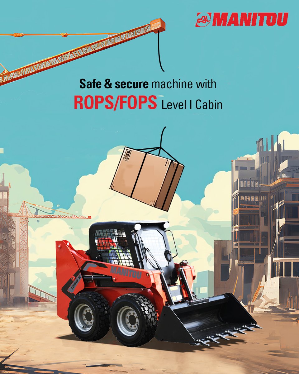 manitou_india's tweet photo. Dive into the world of limitless possibilities with Manitou 1340R #CompactLoaders
From navigating tight spaces to unmatched lifting capacity with a commitment to safety, this small wonder tackles big tasks like a pro!
#ConstructionEquipment #ManitouMachines #ManitouIndia https://t.co/sg8zj16tGn