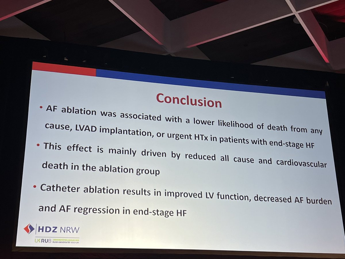 AF ablation in patients with advanced heart failure: CASTLE-HTx- Philipp Sommer, MD #AFsymposium2024