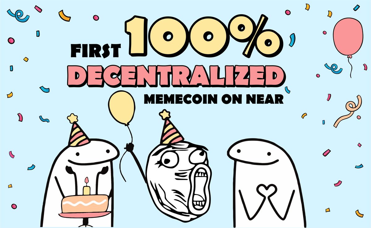 🚀🌟We're buzzing with excitement to share that we're now a 100% decentralized memecoin! 🥳

This is all about us, our community, taking the reins for a wild and wonderful ride ahead.🌈✨Let's celebrate this epic milestone together! 

Your support, laughs, and memes have powered