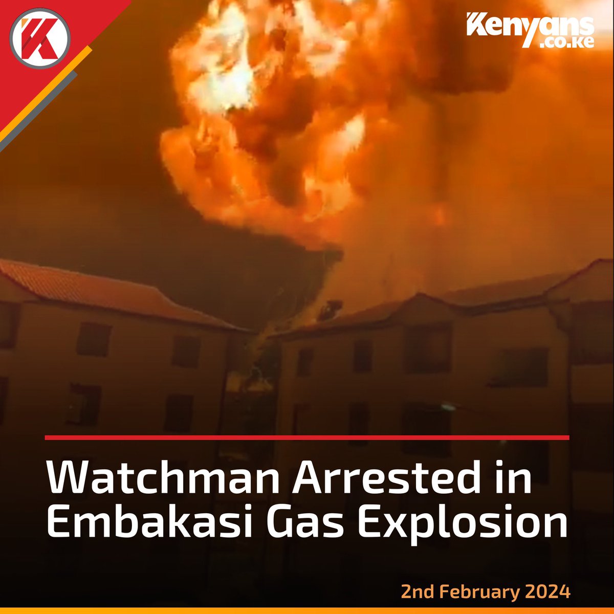 The Embakasi gas refilling point that burned last night, was unlicensed and illegal. That’s why the Kenya Police have arrested the poor security guard who was protecting the property. The owners have the weekend to meet and bribe whoever they have been bribing, and cover their