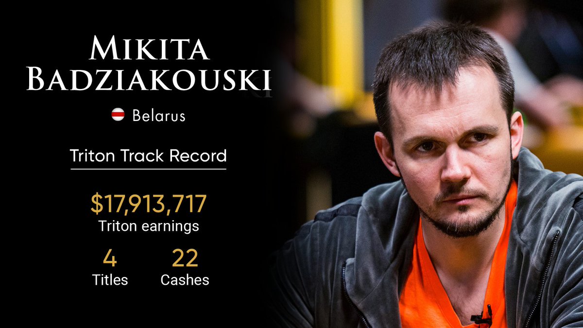 With 4 Triton titles already under his belt, will we be seeing Mikita Badziakouski adding his fifth title in 2024? 

Stay updated with on-demand content and live coverage on our Triton Poker Plus website no matter where you are. Don't miss out. Link in bio.