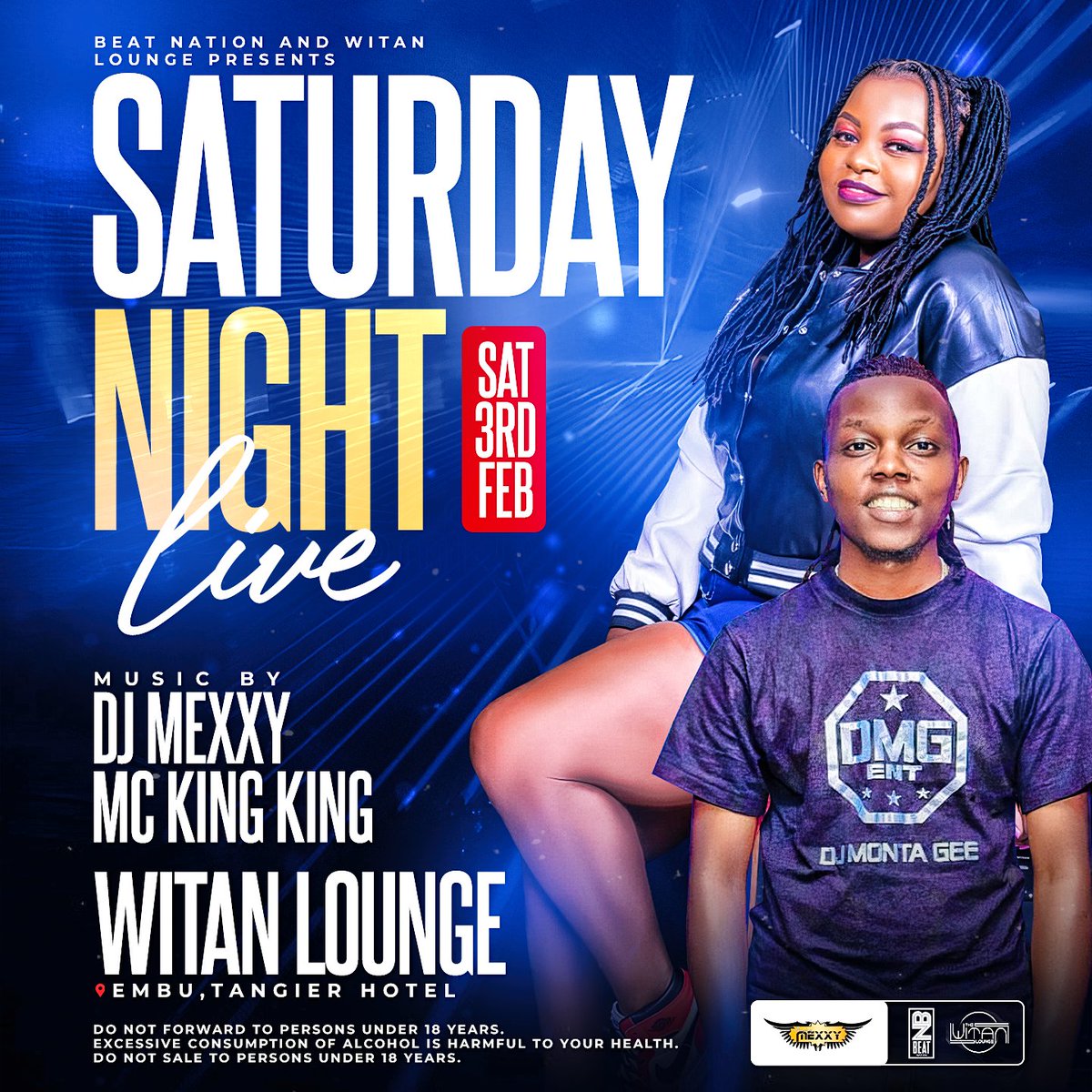 EMBU! EMBU! EMBU !EMBU !tomorrow night 🌟We pulling up!!! Come thru let’s party 🎉 live @thewitanlounge #numerouno #mexxybest❤‍🔥 #sexxymexxy😘 #bn #legitb