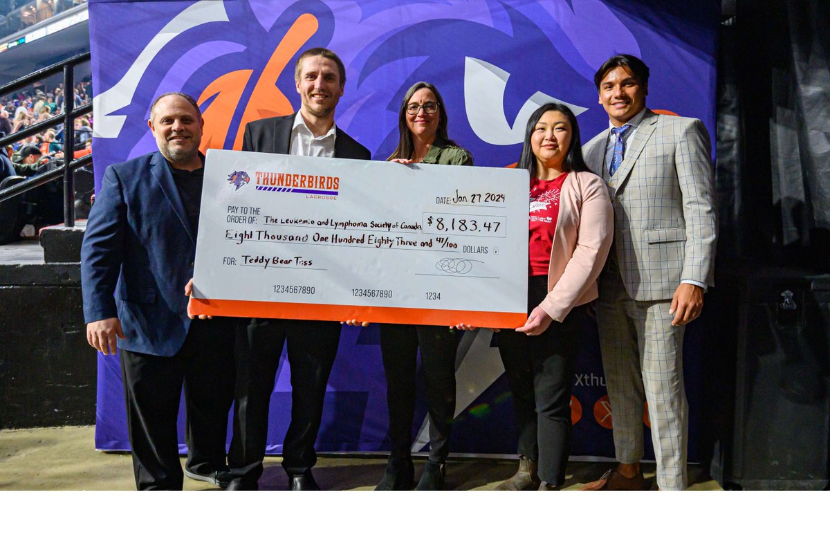 steeleauto's tweet photo. A night to remember with the @hfxthunderbirds, raising over $8K for the @llscanada with our teddy bear drop! 🎉 Thanks to everyone who joined the cause!
#hfxthunderbirds #llscanada #whysteeleauto #steelegivesback #steeleautogroup https://t.co/pvrIeIVQKd
