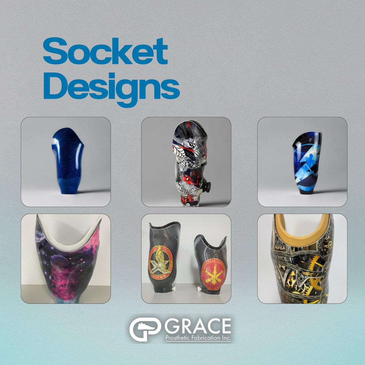 gpfinc's tweet photo. Don't let your prosthetic stop you from leading a vibrant life. Our custom lamination process lets your personality shine through!
#lamination #prosthetic #prosthetictech #prostheticinnovations #prosthetistorthotist #graceprostheticfabrication #graceprosthetics #graceplace https://t.co/jUHCc0w9On
