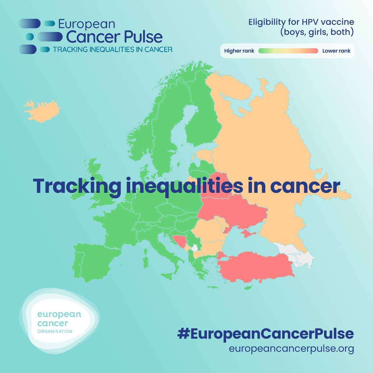 EuropeanCancer's tweet photo. The #EuropeanCancerPulse is a data visualisation tool designed to help #CloseTheCareGap 👩‍💻 📱 📊  

Use it to view inequalities in #CancerCare across Europe!  

▶️ See for yourself this #WorldCancerDay: https://t.co/zeLBkR4WvL https://t.co/vRWgUuoDeV