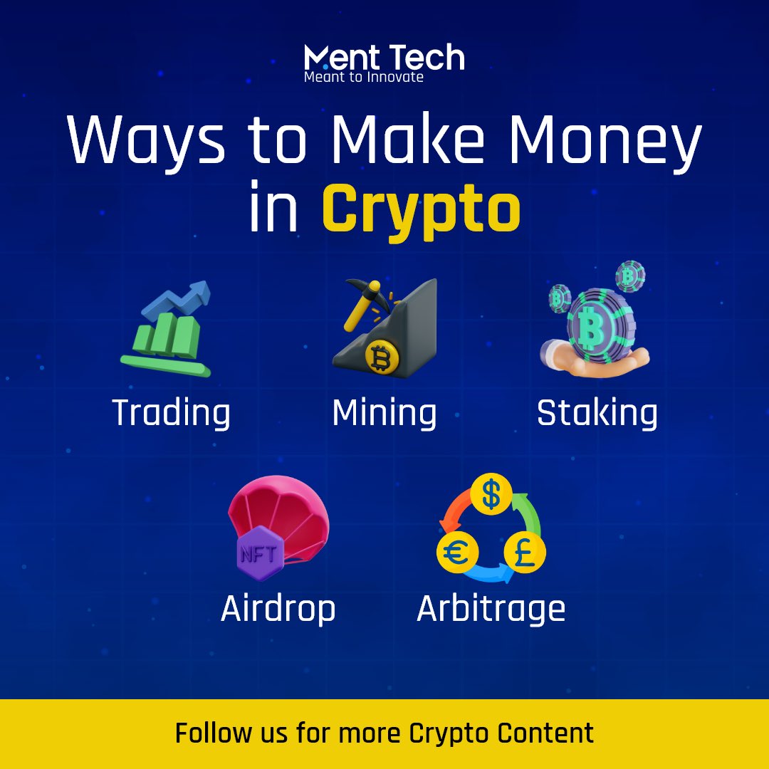 menttechlabs's tweet photo. Ways to make money in crypto .
Tap here to stay connected and gain valuable insights into the world of cryptoπ½ππ½
πΈ @menttechlabs
πΈ @menttechlabs
πΈ @menttechlabs
#crypto #bitcoin #cryptocurrency #blockchain #ethereum #btc #forex #trading #cryptonews #menttechlabs . https://t.co/ROjm07nQpG