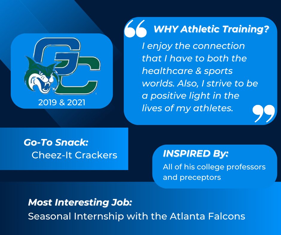 GATAinfo's tweet photo. Shining the spotlight on some of Georgia's finest athletic trainers... everybody take a minute to meet Jay! #gATa #ATSpotlight #BlackHistoryMonth #BHM2024 https://t.co/3sTadYOj8v