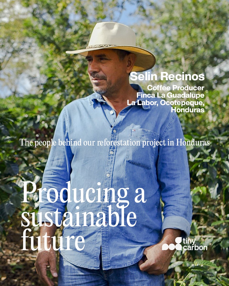 Meet the people behind our reforestation project in Honduras!

Reforestation plays a crucial role in addressing ecological issues in Honduras. We’re proud to partner with coffee producers committed to mitigate the effects of these ecosystems through reforestation. #TinyCarbon