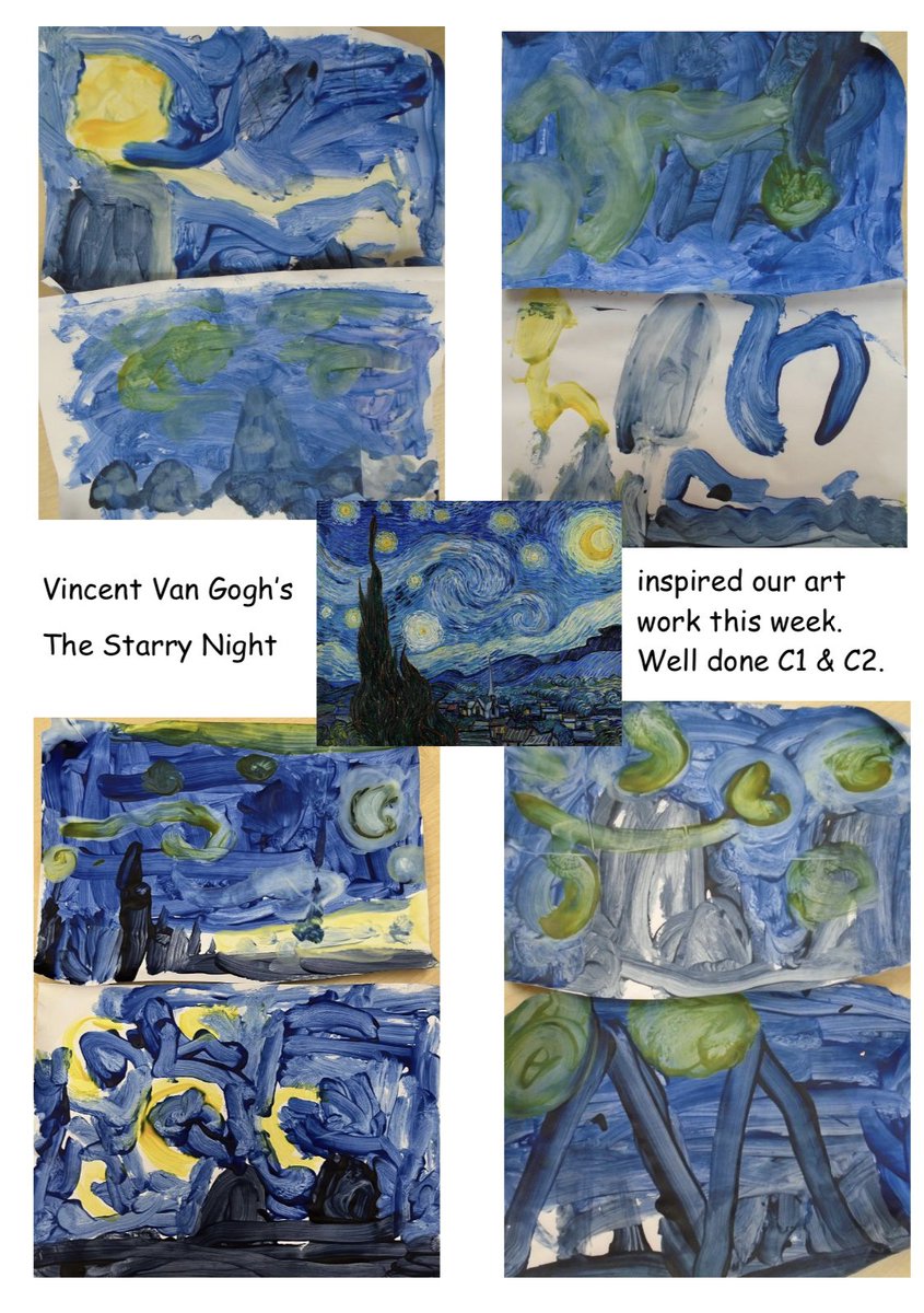 class2stmarys's tweet photo. Brilliant creative work this week in Reception, using their colour mixing retrieval skills and brush work. Well done @stmarysderby https://t.co/SOi9wgC4s5