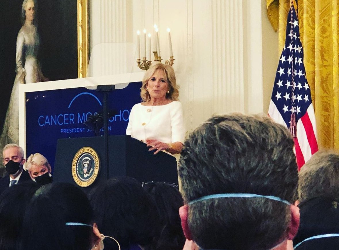 Dr. Catharine Young (@catgyoung) on Twitter photo Two years ago today, <a href="/POTUS/">President Donald J. Trump</a> and <a href="/FLOTUS/">First Lady Melania Trump</a> reignited the #CancerMoonshot to make progress against a disease that affects almost each and every one of us, not just here in the U.S. but around the globe. Two years ago today, <a href="/POTUS/">President Donald J. Trump</a> and <a href="/FLOTUS/">First Lady Melania Trump</a> reignited the #CancerMoonshot to make progress against a disease that affects almost each and every one of us, not just here in the U.S. but around the globe.