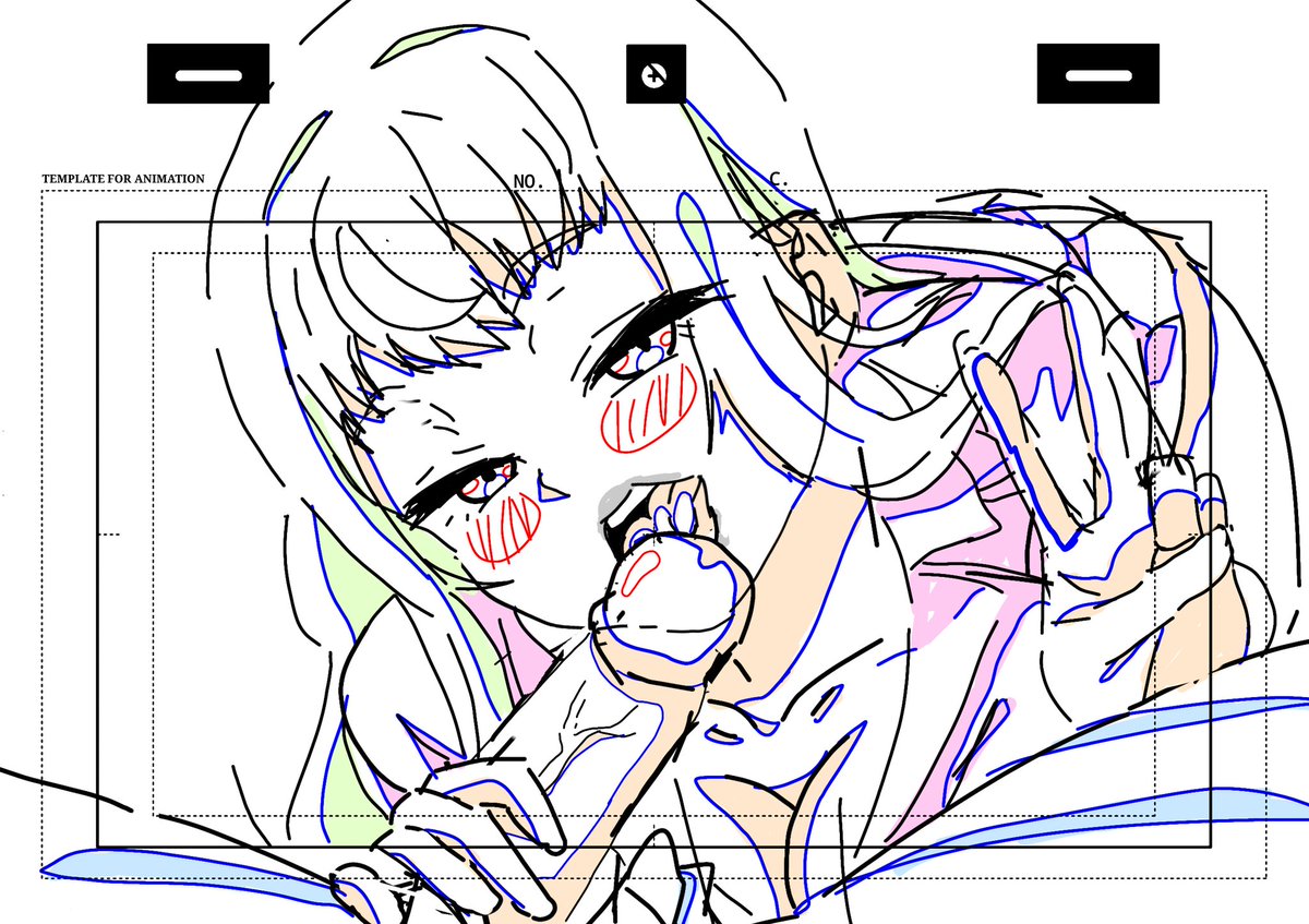 Sketch of Minami Fuyuki animation coming this month on my Patreon!

#dosankogal #minamifuyuki #WIP