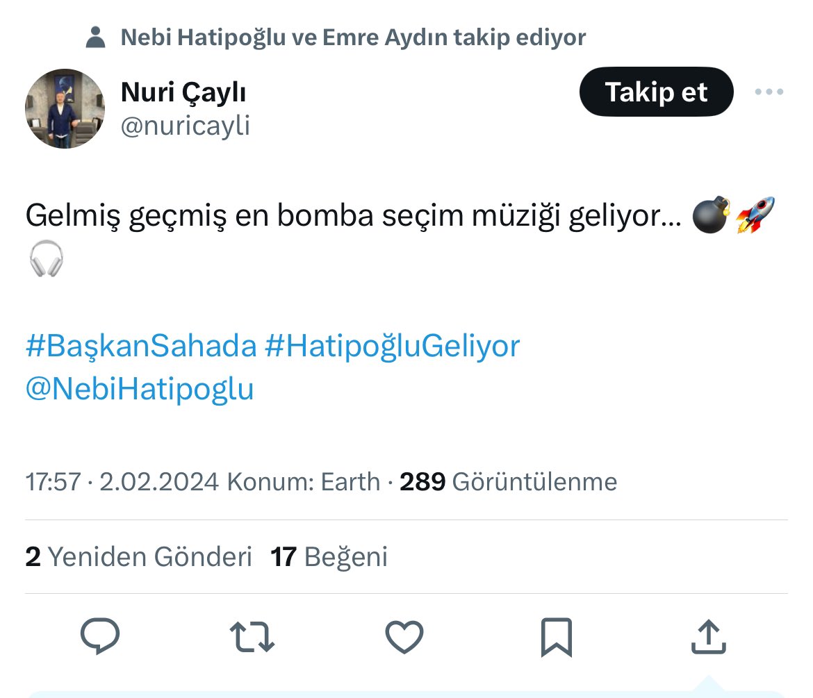 İnşallah önceki gibi olmaz