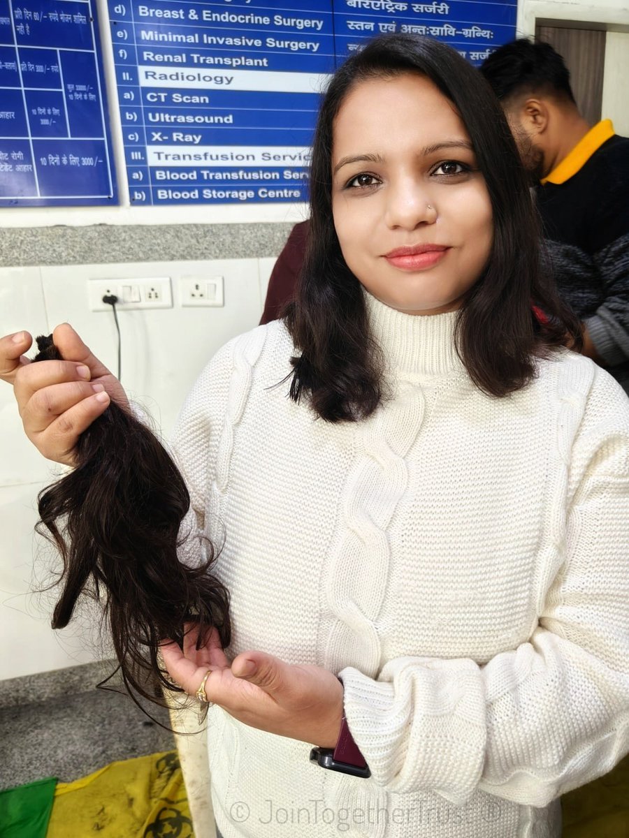 WeJoinTogether_'s tweet photo. It was a successful hair donation drive on #WorldCancerDay at Surgery Block @aiims_newdelhi
Thank you for choosing to be a part of Join Together Trust's Hair Donation initiative! Your generosity is making a positive impact. 
@AIIMSRDA 
CON, AIIMS Delhi
Veronica Wig House https://t.co/o6sB2arPNp