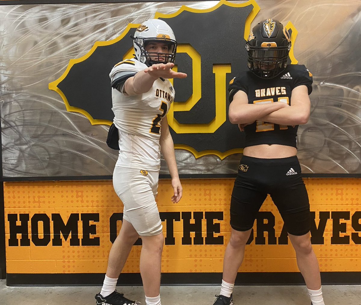 Another Big Visit Today! 4 Left before NSD #OttawaBraves #OtterOn #Fam #BravesBond